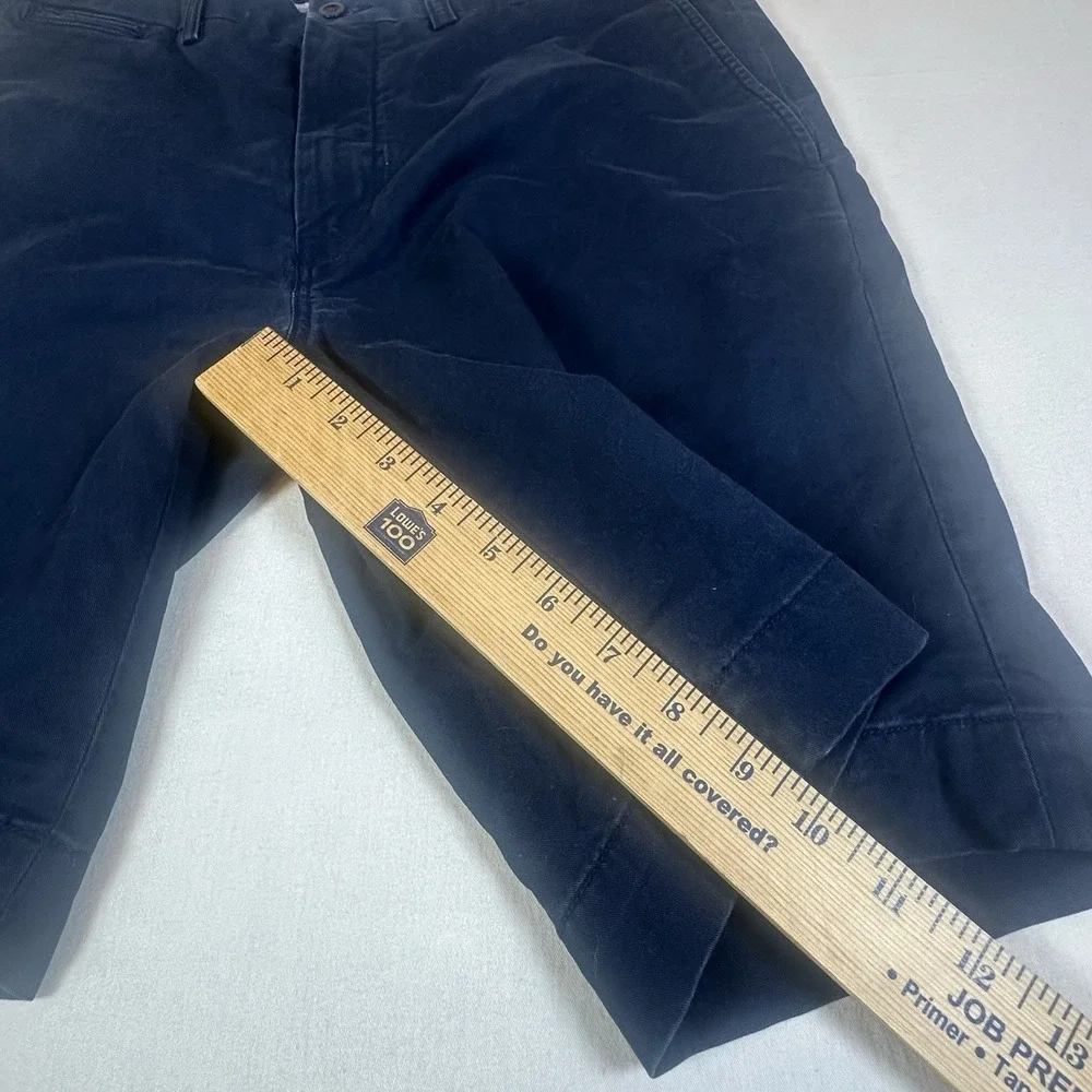 Polo‎ Ralph Lauren Mens Shorts 34 X 10 Stretch Classic Fit Navy Blue Preppy